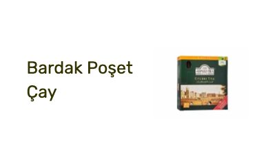 Bardak Poşet Çay