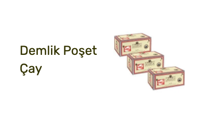 Demlik Poşet Çay