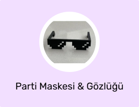 Parti Maskesi & Gözlüğü