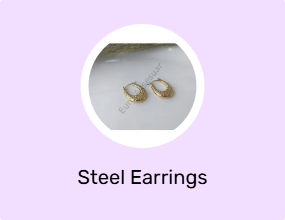 Steel Earrings