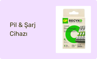 Pil & Şarj Cihazı