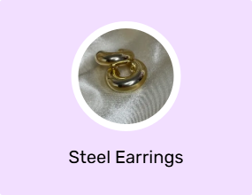 Steel Earrings