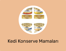 Kedi Konserve Mamaları
