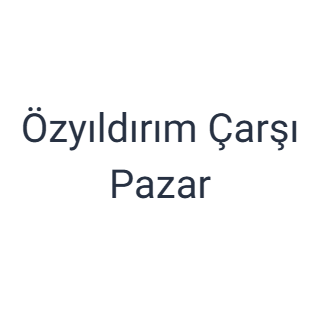 Özyıldırım Çarşı Pazar