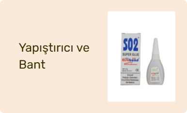 Yapıştırıcı ve Bant