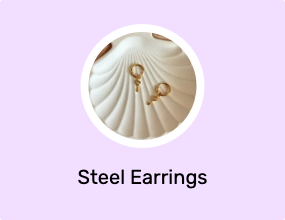 Steel Earrings