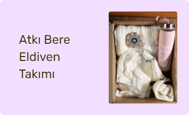 Atkı Bere Eldiven Takımı
