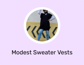 Modest Sweater Vests