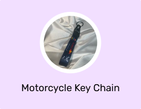 Motorcycle Key Chain