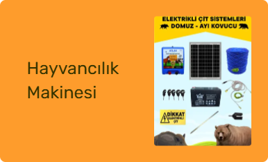 Hayvancılık Makinesi