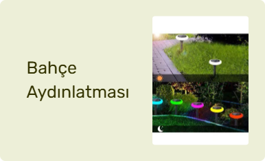 Bahçe Aydınlatması
