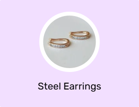 Steel Earrings