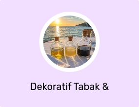 Dekoratif Tabak & Kase