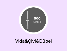 Vida&Çivi&Dübel