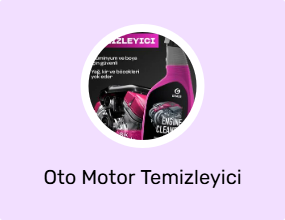 Oto Motor Temizleyici