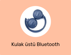 Kulak üstü Bluetooth kulaklık
