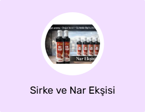 Sirke ve Nar Ekşisi