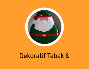 Dekoratif Tabak & Kase