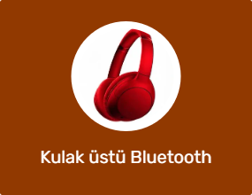 Kulak üstü Bluetooth kulaklık