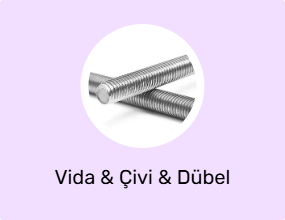 Vida & Çivi & Dübel