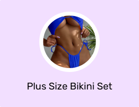 Plus Size Bikini Set