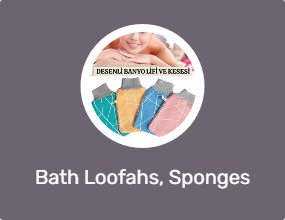 Bath Loofahs, Sponges & Poufs