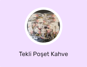 Tekli Poşet Kahve