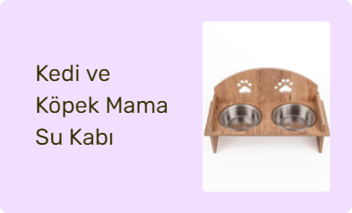 Kedi ve Köpek Mama Su Kabı