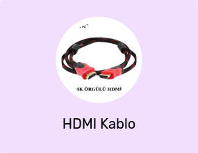 ÖRGÜLÜ 1,5 METRE 4K HDMİ KABLO