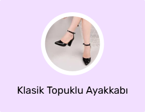 Klasik Topuklu Ayakkabı