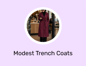Modest Trench Coats