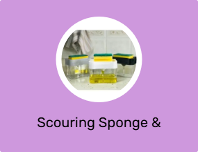 Scouring Sponge & Brush