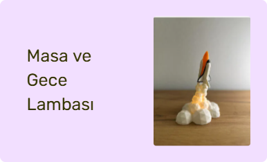 Masa ve Gece Lambası