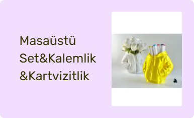 Masaüstü Set&Kalemlik&Kartvizitlik