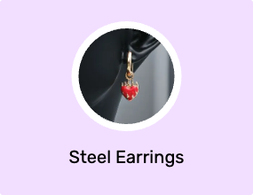 Steel Earrings