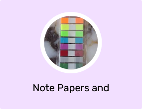 Note Papers and Notepads