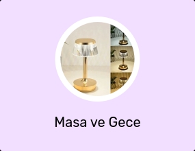 Masa ve Gece Lambası