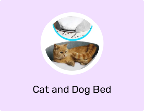 Cat and Dog Bed