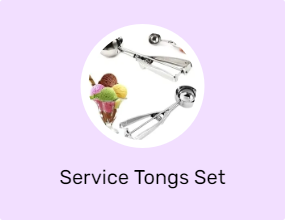Service Tongs Set