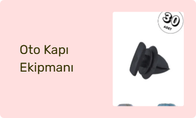 Oto Kapı Ekipmanı