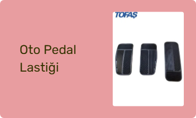 Oto Pedal Lastiği