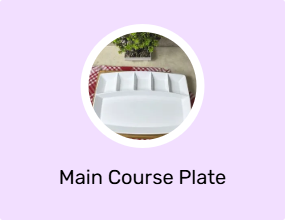 Main Course Plate