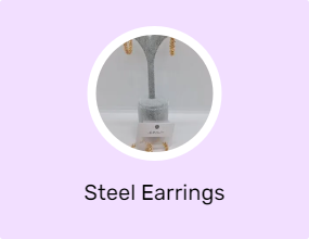 Steel Earrings