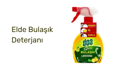 Elde Bulaşık Deterjanı