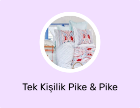 Tek Kişilik Pike & Pike Takımı