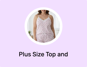 Plus Size Top and Bottom Set