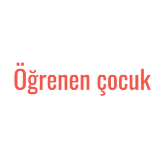 Öğrenençocuk