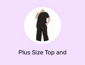 Plus Size Top and Bottom Set