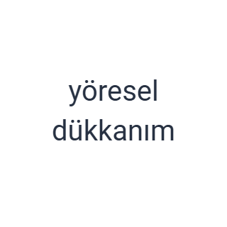 yöresel dükkanım