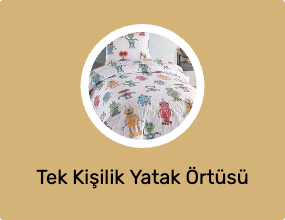 Tek Kişilik Yatak Örtüsü